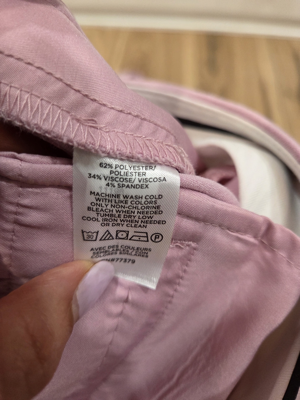 Ann Taylor Pastel Lilac Wide-Leg Trousers - Picture 10 of 10